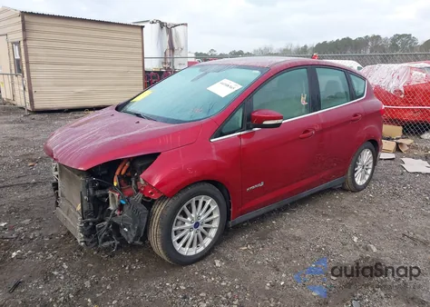 2016 Ford C-Max Hybrid Sel из США, поврежденный, VIN 1FADP5BU3GL107228